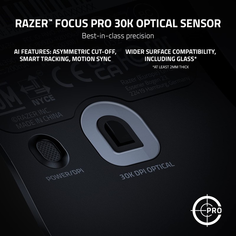 Razer Viper V2 Pro (Black Edition) Ultra-Lightweight Gaming Mouse 58g