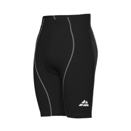 DANISH ENDURANCE Cycling Shorts with Padding, Cycling Shorts, MTB Shorts, Stretchy & Flexible, for Men, black/grey