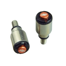 SCAR Fork Air Bleeder Bleed Valves M4x0.7mm Compatible with KTM SX SXF EXC EXCF XC XCW XCF XCFW TPI WP - Orange