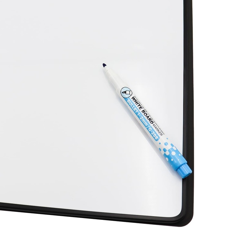 Hsthe Sea Foldable Mini Magnetic Whiteboard, Dry Erase Desk White