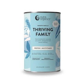 Nutra Organics Thriving Family Protein + Multivitamin Smooth Vanilla 450g