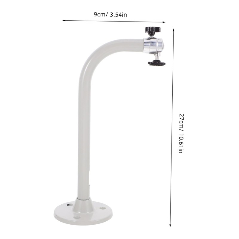 SHOWERORO Aluminum Alloy Security Camera Wall Mount Bracket for Projectors