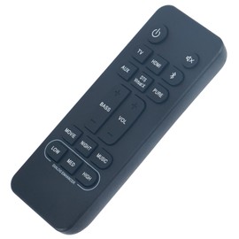 Replacement Remote Control RC-1236 Applicable for Denon DHT-S216H DHTS216H DHT-S216 DHTS216 DHT-S517 DHTS517 Soundbar Home Theater Speaker System