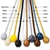 Porlau Strong Magnetic Curtain Tiebacks Grey 6 Pack Decorative Tie