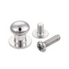 sourcing map 7mm Head Dia. Round Knobs Pull Handle, 12pcs