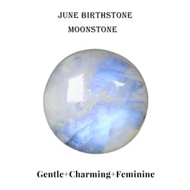 Heart Shaped Birthstone Claddagh Ring Made of 925 Sterling Silver - 6mm Heart Shaped Birthstone Ring, Irish Jewellery, Lucky Charm for Women, Size 6-9, 8, Gemstone, Moonstone