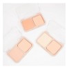 Base En Polvo Compacto Set Con Aplicador Maquillaje Nude