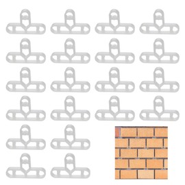 GZhaimai Pack of 200 Tile Spacers, 10 mm, Tiling Spacers, Tile Spacers, for Tile Cutting and Distance Compensation