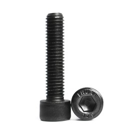 M5 x 45mm Socket Head Cap Screws Bolts 12.9 Grade Alloy Steel Metric Machine Hex Socket Screw, Black Oxide Finish, Fully Threaded, 25PCS
