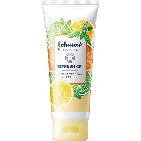 Johnson Body Care Refresh Gel Citrus Verbena 3.4 fl oz (100 ml) x 2 (2 Piece Set)