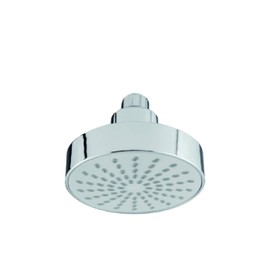 DICA 4542 Regadera Sin Brazo y Chapetón, Ducha Redonda, Regadera Minimalista, Cabeza de Ducha de Lluvia, Acabado Cromo