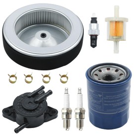 Anxingo 17210-Z6L-010 Air Filter Kit, Replacement for Honda GX630 GX660 GX690 GX630R GX660R GX690R GX630RH Engine, Replaces 16200-Z6L-003H 16700-Z6L-003 15400-PLM-A02