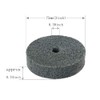 𝐋𝐮𝐨 𝐤𝐞 5 Pcs 3'' Fiber Buffing Wheel - 3/8''