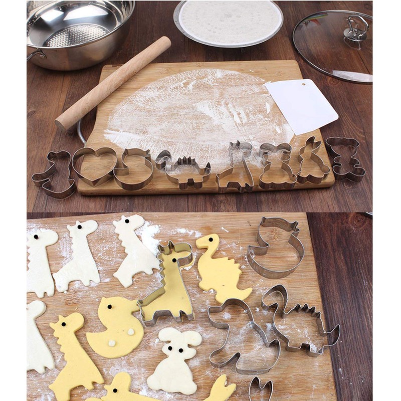 Cute Whale Cookie Cutters - Stainless Steel