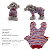 Striped Dog Pajamas Spring Stylish Classic Soft Breathable 4 Legged