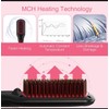 MiroPure Enhanced Hair Straightener Brush by MiroPure 2-in-1 Ionic Straightening