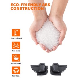 Savadicar DP3 Front Door Storage Pockets, Door Side Insert Organizer Box for 2011-2018 Jeep Wrangler JK JKU 2/4 Door, Interior Storage Expansion Accessories, Black, 2 PCs