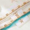 RadiVibe Boho Layered Starfish Necklaces for Women Puka Shell Necklaces