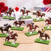 9 Pcs Derby Decor for Table Horse Racing Wooden Table