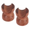 2pcs HiFi Speaker Wire Bracket Professional Wooden Shockproof Insulation HiFi
