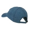 Celtic Cross Embroidered Washed Cap - Navy OSFM