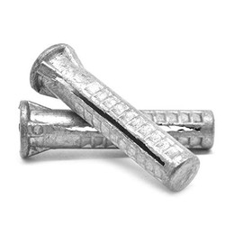 #6-8 x 1 1/2" Wood Screw Anchor Lead Alloy Pk 25