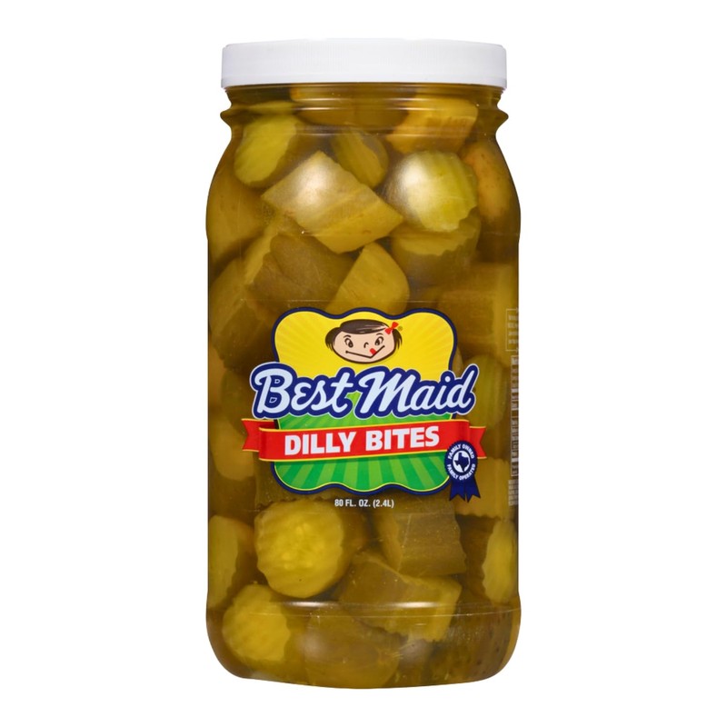 Best Maid Products Dilly Bites 80 Ounce - Bite Size