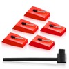 Red Record Player Needles, Durable Ruby Stylus Needle, Record Player