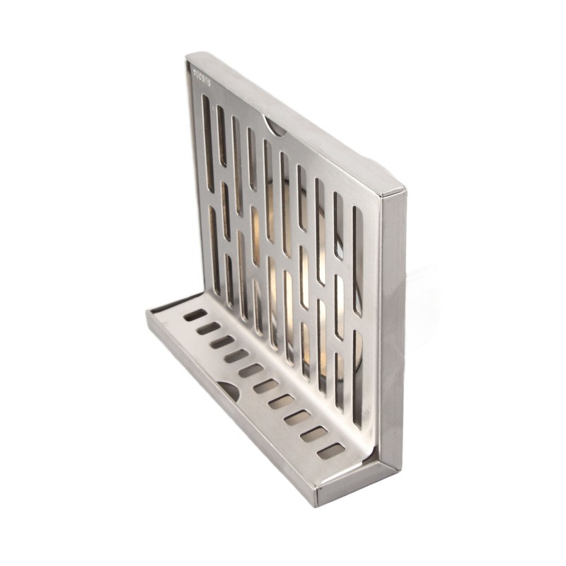 Side Drain 304 Stainless Steel Corrosion Resistance Thickened L Shape