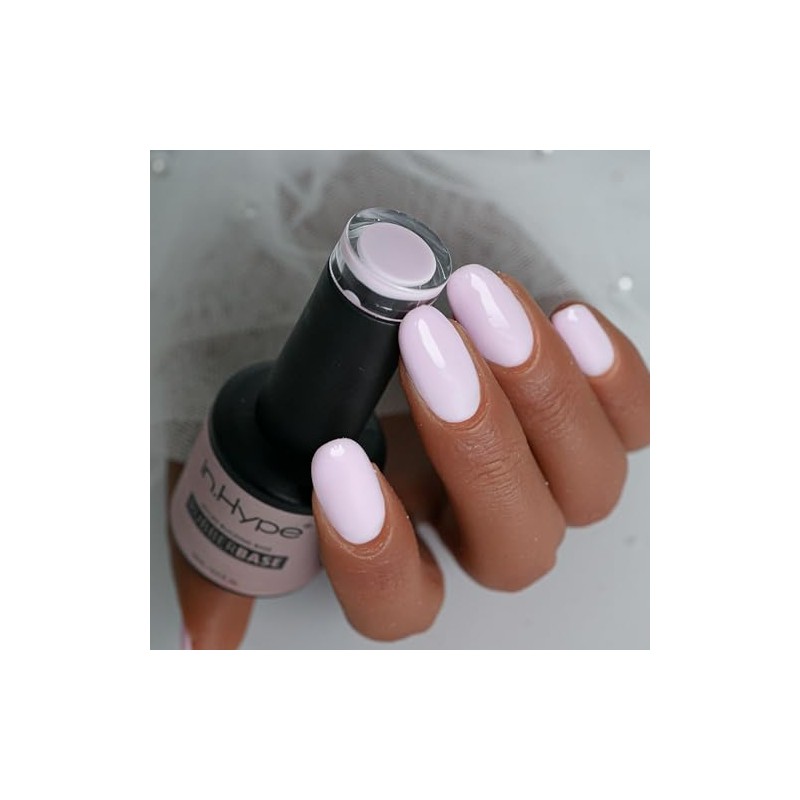 N.HYPE Rubber Base Coat. UV/LED Curable. Soak Off (Lily)