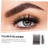 Mikinona 1 Sets Thick False Eyelashes Extensions Eyelash Applicator Tool