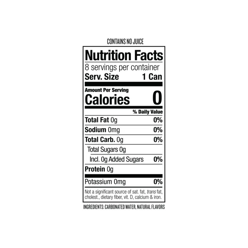 Polar Seltzer, Black Cherry 12 fl oz 8 Cans Free