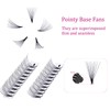 Premade Fans Eyelash Extensions 12D Premade Lash Extensions Fans Pointed