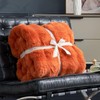 Cozy Bliss Faux Fur Throw Blanket for Couch, Fuzzy Soft