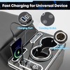 Upgraded Center Console, Truck Bench Front Seats Center Console Organizer