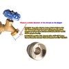 DEWHEL SM01.125 Vacuum Breaker Adapter Compatible with Arrowhead PK1360 Anti-Siphon