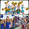 ZcrPrn Pom Poms Cheerleading, Pom Poms, 12 Pcs Cheer Pom