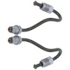 2PCS Rear Brake Line Left and Right 1K0611763E 1K0611763F Replacement