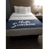 Unbranded NEW Hello Sunshine reversible bed scarf runner - Queen