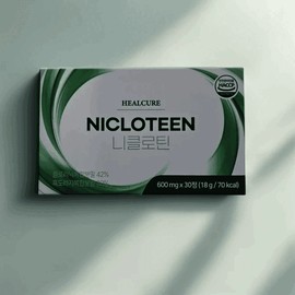 1 niclotine hellcure premium 30 tablets / 니클로틴 헬큐어 프리미엄 30정 1개