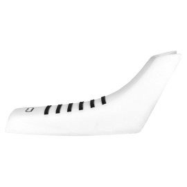 Yamaha 1988 - 2006 YAMAHA WARRIOR Gripper Seat cover all WHITE/BLACK rib Enjoy #111