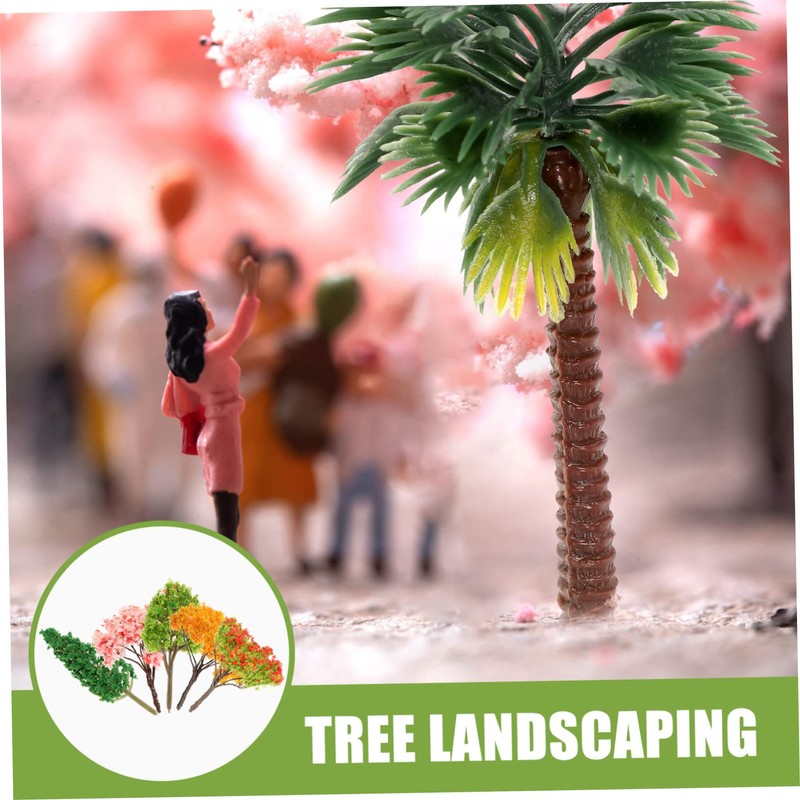 BESPORTBLE 150pcs Miniature Trees for Landscape Model Building Realistic Landscape