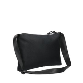 Champion Unisex Lifestyle Accessories Script Shop-(806027) Shoulder 2L Bag, Black (Nbk), Black (Nbk)