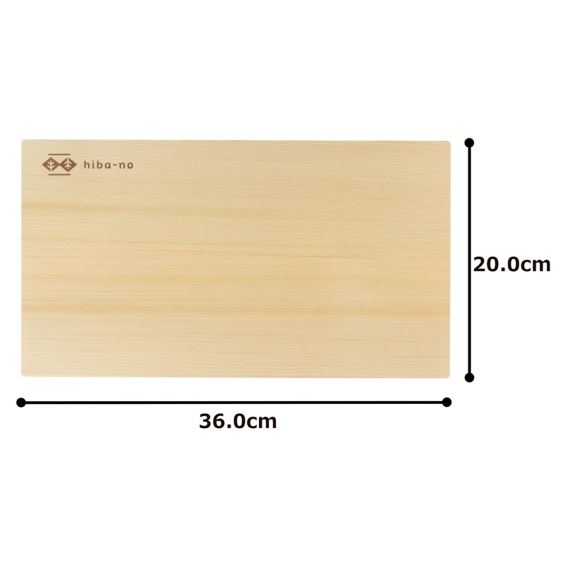Umezawamokuzaikougeisya Aomori Hiba Cutting Board, hibano 14.2 x 7.9 x