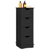 LOKO Bathroom Storage Cabinet with 4 Drawers, Narrow Floor Standing
