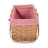 PICNIC TIME Farmhouse Basket, Wicker Basket, Empty Basket, Small Picnic