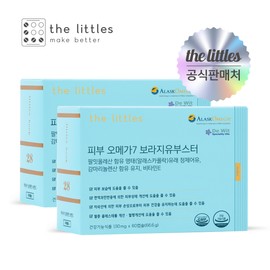 The Littles Skin Omega 7 Borage Oil Booster Gamma Linolenic Acid Skin Health Blood Circulation Improvement 2BOX 2 Month Supply / 더리틀스 피부 오메가7 보라지유부스터 감마리놀렌산 피부건강 혈행개선 2BOX 2개월분