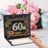 HOMANGA 60th Birthday Card, 3D Pop Up 60th Birthday Card
