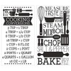 RoomMates Cooking Conversions - Vinilo decorativo para pared, multicolor