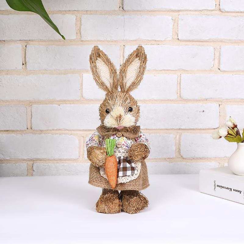 Easter Simulation Home Garden Decoration Cartoon Photography Props Straw